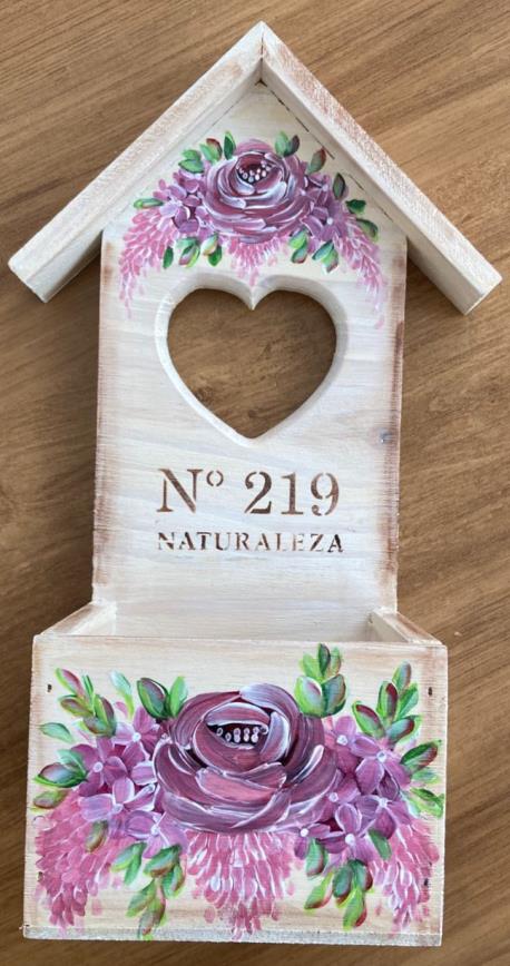 Casita con rosas