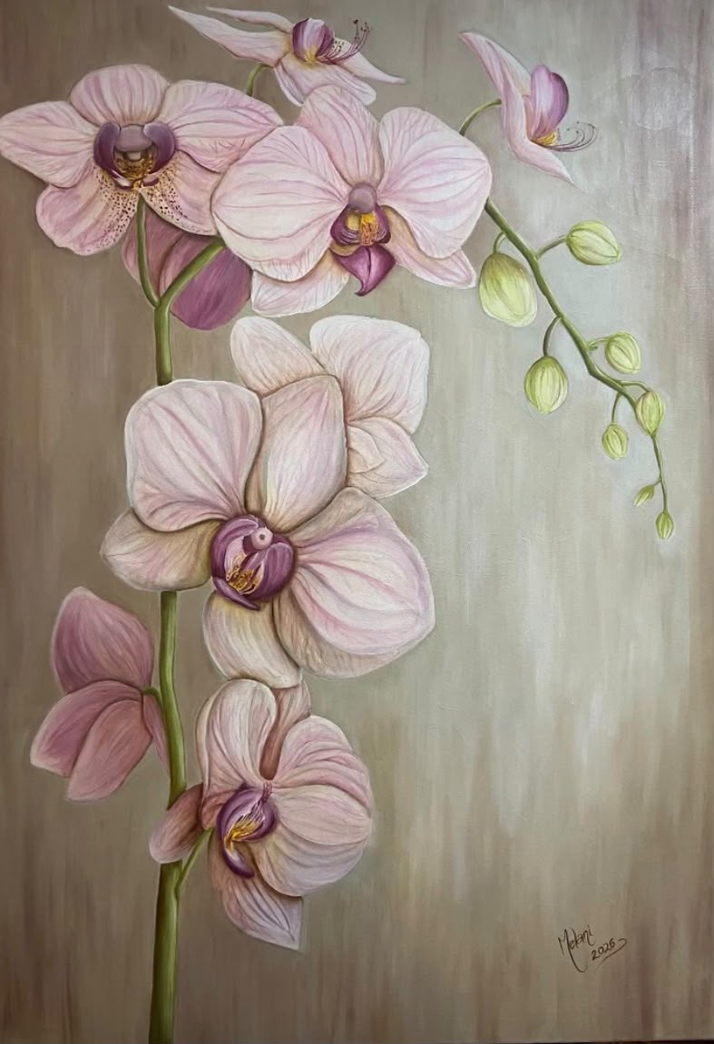 Cuadro de orquídeas